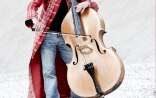 Mich Gerber with double bass